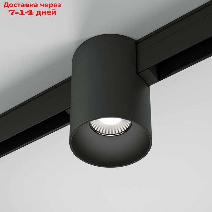 Трековый светильник Elektrostandard, Slim Magnetic, 95х95х122 мм, 12Вт, LED, 1200Лм, 4200К, цвет чёрный - фото 1 - id-p226916143