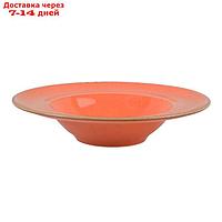 Тарелка глубокая Porland Orange, d=25 см