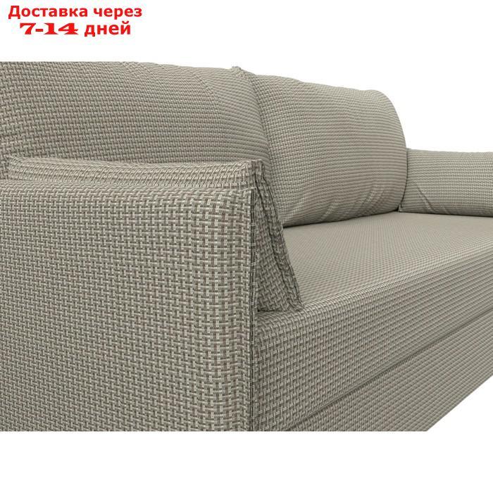 Прямой диван "Сайгон", механизм еврокнижка, рогожка, цвет корфу 02 - фото 6 - id-p226922506