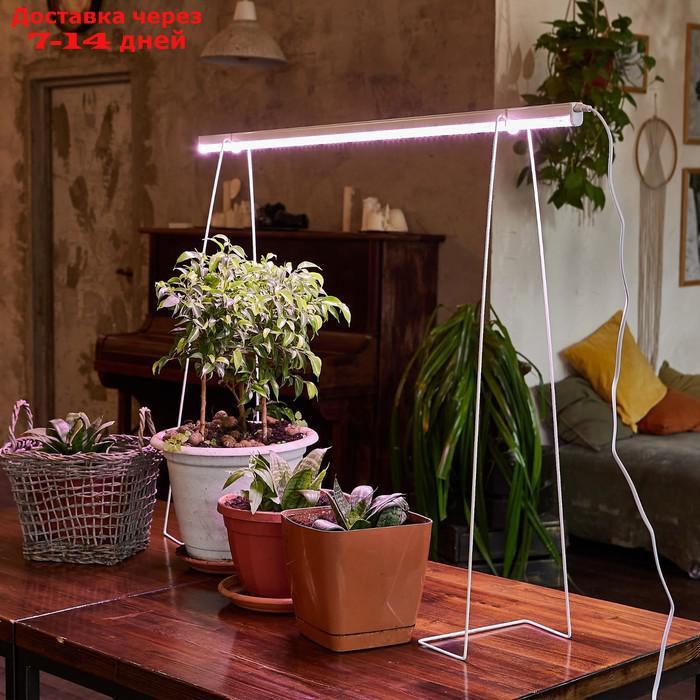 Светильник для растений светодиодный линейный, 872 мм Uniel, 24 Вт, BIO LED, IP40, цвет белый - фото 8 - id-p226914480