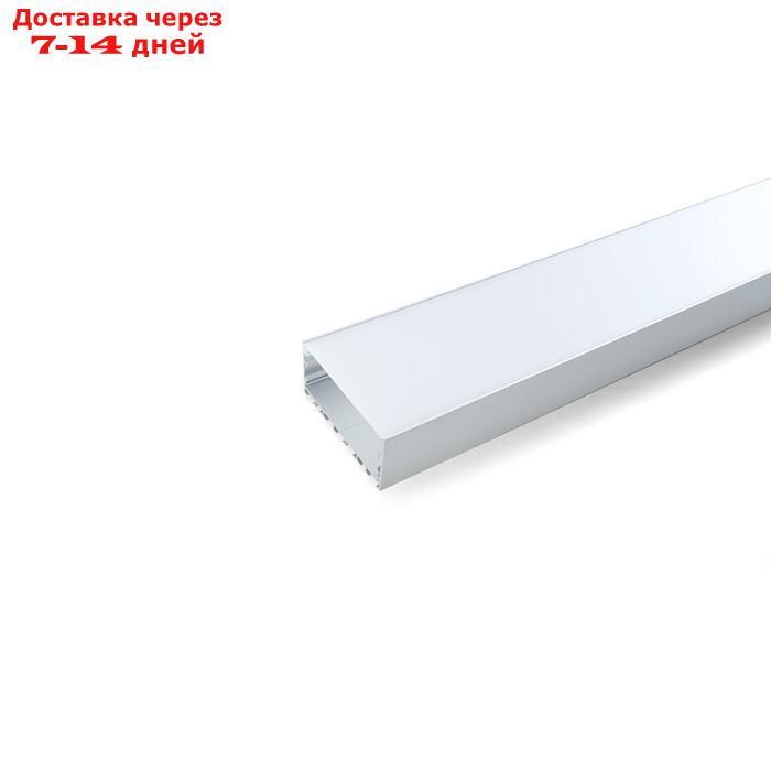 Профиль накладной для светодиодной ленты Feron, CAB258, 2 м, цвет серебро - фото 1 - id-p226913160