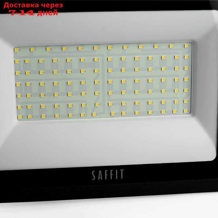 Прожектор светодиодный Saffit, SFL90-100, IP65, 100 Вт, 235х175.5х28.5 мм, свечение дневное - фото 2 - id-p226913162