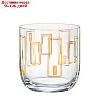 Набор стаканов для виски Crystalex "Ума. Роскошный контур", 330 мл, 6 шт