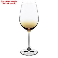 Набор бокалов для вина Crystalex "Виола", 350 мл, 6 шт, цвет оранжевый