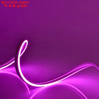 Гибкий неон Uniel, 6х12 мм, IP67, 5 м, 120 LED/м, 12 В, свечение фиолетовое