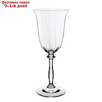 Набор бокалов для вина Crystalex "Анжела. Оптика", 350 мл, 6 шт