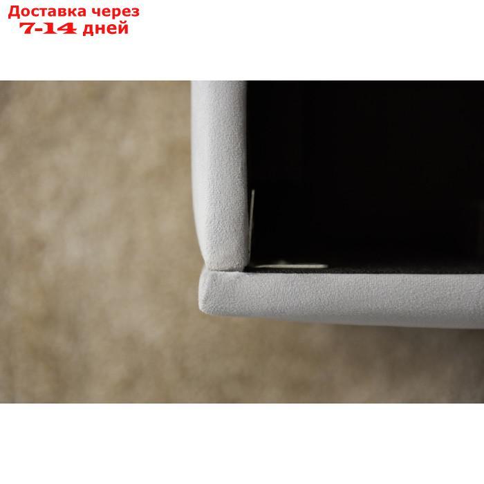 Кровать "Птичье гнездо" без ПМ, 120×210 см, премиум велюр, цвет лондонский туман - фото 9 - id-p226922619