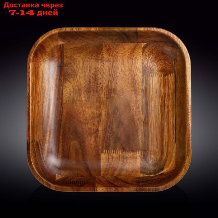 Блюдо глубокое Wilmax England Acacia, размер 40.5х40.5 см - фото 2 - id-p226911096
