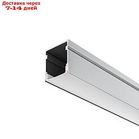Алюминиевый профиль накладной Led Strip ALM-2020-S-2M, 200х2х2 см, цвет серебро