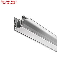 Алюминиевый профиль для натяжного потолка Led Strip ALM013S-2M, 200х5,19х3,52 см, цвет серебро