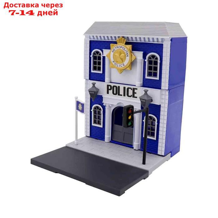 Набор игровой Bburago "Построй свой город! Полицейский участок", с машинкой Street Fire, 1:43 - фото 4 - id-p226930470
