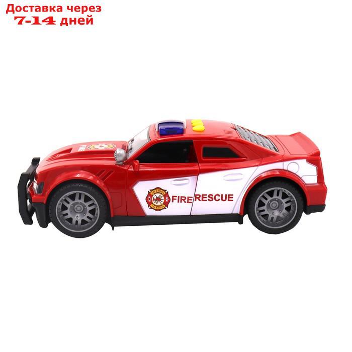 Машинка фрикционная Funky Toys "Скорость мегаполиса. Пожарная служба", открывающиеся двери, со светом и - фото 2 - id-p226930485
