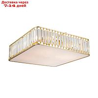 Светильник потолочный Escada, 2117/4. 4х40Вт, E27, 500х500х165 мм, цвет золото