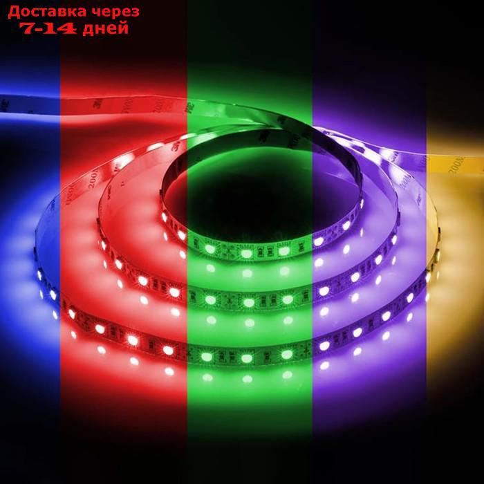 Светодиодная лента Feron 3 м, IP20, SMD5050, 60 LED/м, 14,4 Вт/м, 12 В, свечение RGB - фото 5 - id-p226913347
