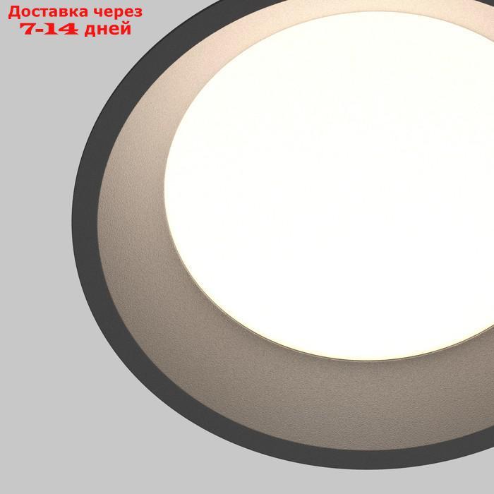 Светильник встраиваемый Technical DL055-18W3-4-6K-B, 18Вт, 15,5х15,5х6 см, LED, 1150Лм, цвет чёрный - фото 3 - id-p226919103
