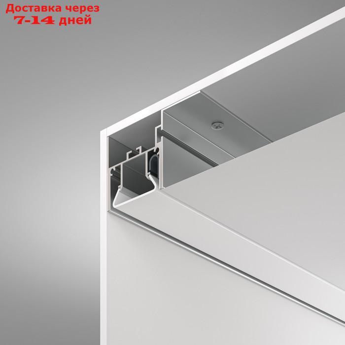 Алюминиевый профиль для натяжного потолка Led Strip ALM012S-2M, 200х5,2х3,5 см, цвет серебро - фото 5 - id-p226919121