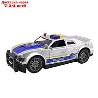 Машинка фрикционная Funky Toys "Скорость мегаполиса. Полиция", открывающиеся двери, со светом и звуком, 25 см