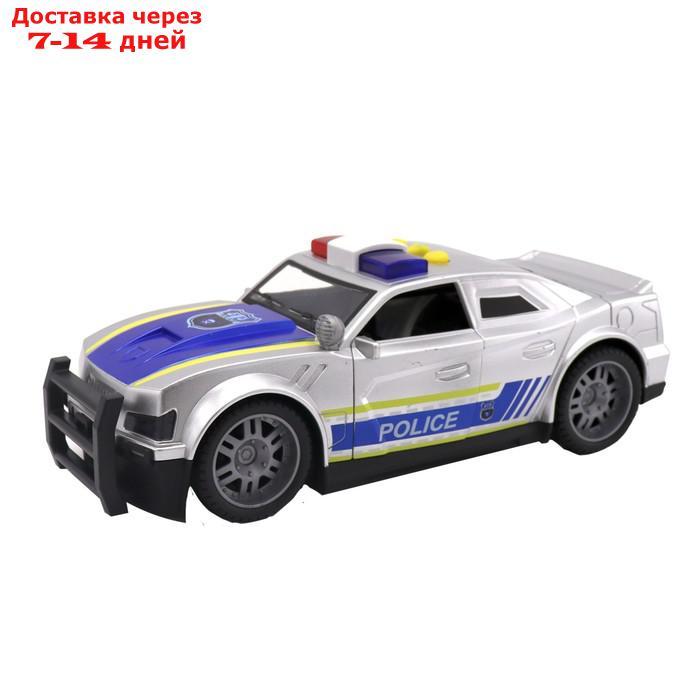 Машинка фрикционная Funky Toys "Скорость мегаполиса. Полиция", открывающиеся двери, со светом и звуком, 25 см - фото 1 - id-p226930538