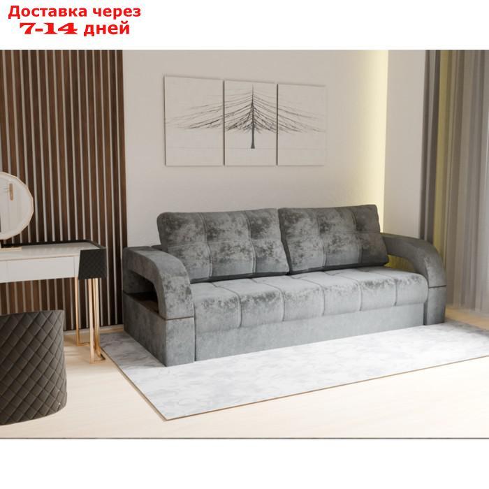 Прямой диван "Рич 1", механизм пантограф, независимый пружинный блок, цвет симпл 16 - фото 1 - id-p226921186