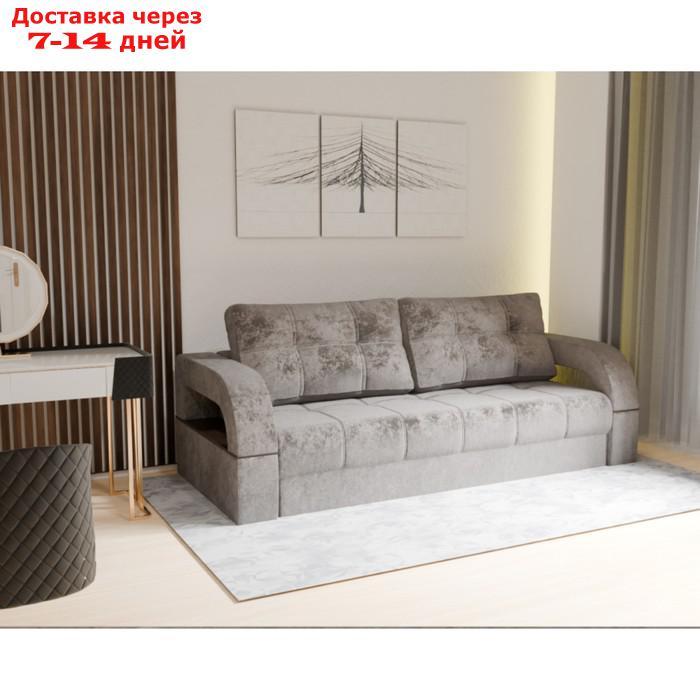 Прямой диван "Рич 1", механизм пантограф, независимый пружинный блок, цвет симпл 8 - фото 1 - id-p226921210