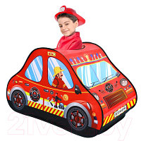 Детская игровая палатка Pituso Пожарная машина / J1114