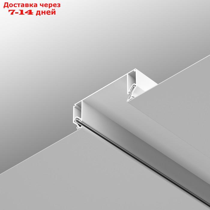 Алюминиевый профиль ниши скрытого монтажа в натяжной потолок Technical ALM-9940-SC-W-2M, 200х9,9х4 см, цвет - фото 5 - id-p226919518