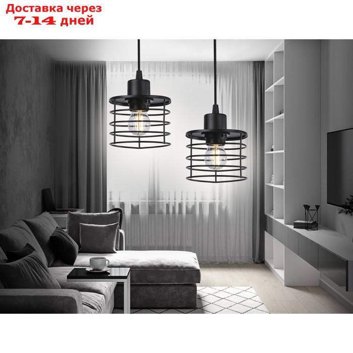 Светильник подвесной в стиле лофт Ambrella light, Traditional, TR8068, E27, цвет чёрный - фото 2 - id-p226919585