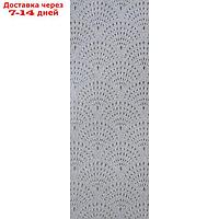 Комплект ламелей для вертикальных жалюзи "Павлин", 5 шт, 180 см, цвет серый