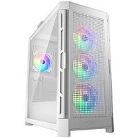 Корпус Minitower Cougar Airface Pro RGB White E-ATX без БП с окном 4x120MM ARGB FAN, ARGB FAN HUB, БЕЗ БП,