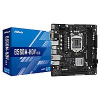 Мат. плата ASRock B560M-HDV R3.0 (RTL) LGA1200 B560 PCI-E Dsub+DVI+HDMI GbLAN SATA MicroATX 2DDR4