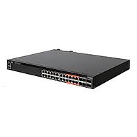 Коммутатор Edge-corE 4610-30P-O-AC-F Edge-corE AS4610-30P, 24-Port GE RJ45 port PoE+, last 8 ports Ultra-PoE,