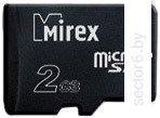 Карта памяти Mirex microSD (Class 4) 2GB (13612-MCROSD02)