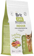 Сухой корм для кошек Brit Care Cat Indoor Stool Odour Reduction с индейкой / 5066117