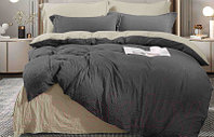 Комплект постельного белья Бояртекс Мятка № 18-3905 Мокрый асфальт Евро-стандарт