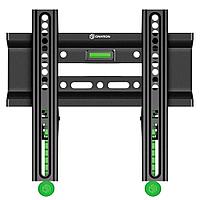 Кронштейн для телевизора Onkron FM1 черный 17"-43" макс.30кг настенный фиксированный