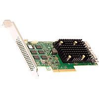 Контроллер Broadcom/LSI 9500-16i SGL (05-50077-02) PCIe v4 x8 LP, Tri-Mode SAS/SATA/NVMe 12G HBA, 16port(4*int