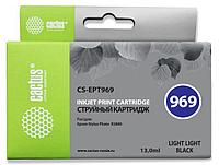 Картридж струйный Cactus CS-EPT969 светло-серый (13мл) для Epson Stylus Photo R2880