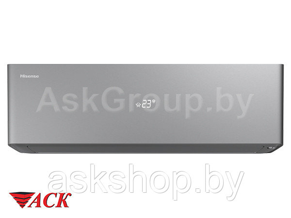 Кондиционер настенный Hisense VISION PRO CARBON SUPERIOR DC Inverter AS-13UW4RXVQH01(B) 1/4+3/8