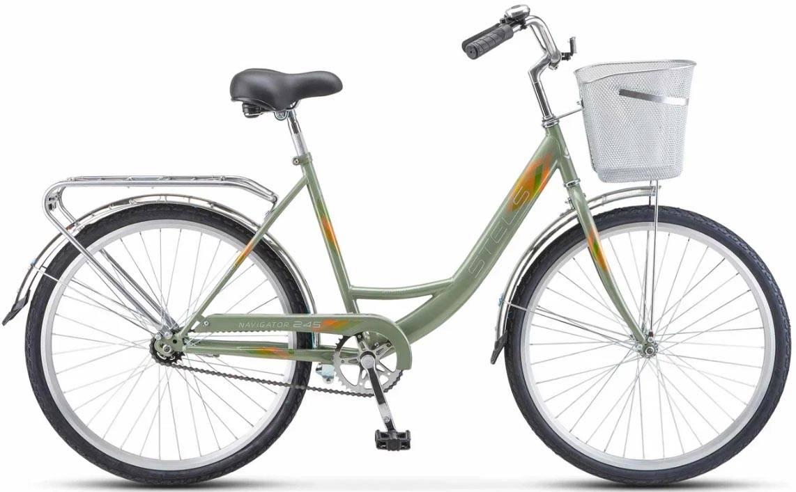 Велосипед Stels Navigator 245 C 26 Z010 2023 (оливковый)