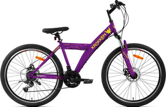 Велосипед Krakken Young 26 2023 (фиолетовый)