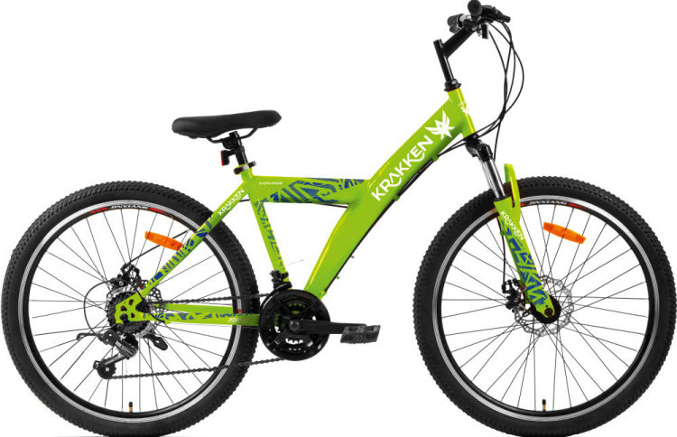 Велосипед Krakken Young 26 2023 (зеленый)