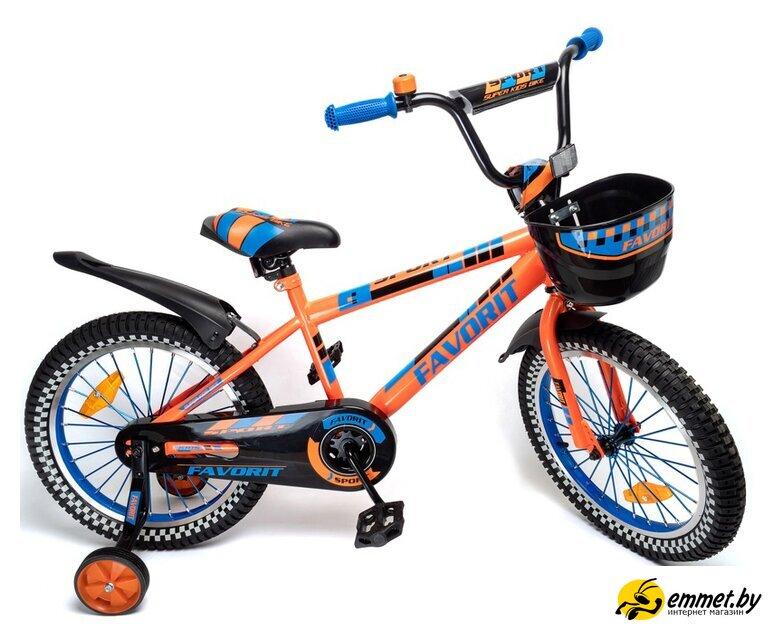 Детский велосипед Favorit Sport 16 SPT-16OR (оранжевый) - фото 1 - id-p227238381