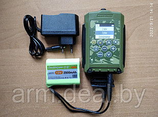 Комплект лит.аккумулятор 2500mAh+зарядка 12В (для электроманков Минск и др.)