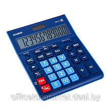Калькулятор настольный Casio "GR-12", 12-разрядный, синий