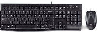 Клавиатура + мышь Logitech MK120 (нет кириллицы)