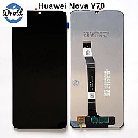 Дисплей (экран) Huawei Nova Y70 (MGA-LX9N) с тачскрином, черного цвета