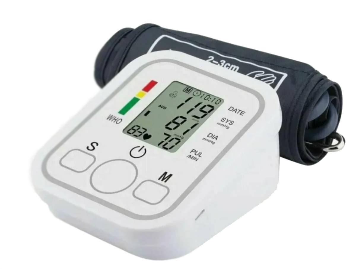 Автоматический электронный тонометр Electronic Blood pressure monitor с индикатором уровня аритмии - фото 2 - id-p227241385