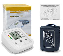 Автоматический электронный тонометр Electronic Blood pressure monitor с индикатором уровня аритмии
