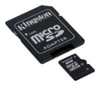 Карта памяти Kingston microSDHC (Class 10) 32GB +адаптер (SDC10/32GB) - фото 1 - id-p227241483