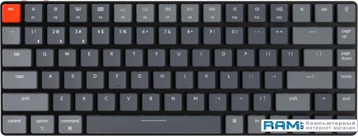 Клавиатура Keychron K3 Wireless V2 RGB (Keychron Blue, нет кириллицы) - фото 1 - id-p227241770
